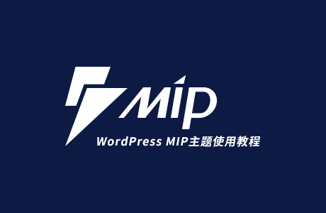 WordPress MIP 主题使用教程
